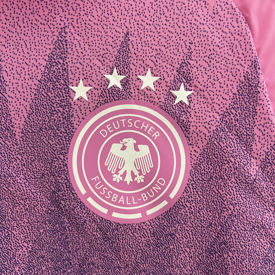 Germany 2024/25 Reversible Windbreaker Jacket - White/Pink