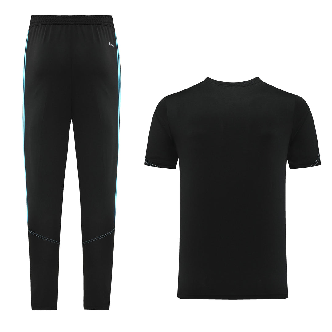 Adidas Training Pants Kit - Black/Blue