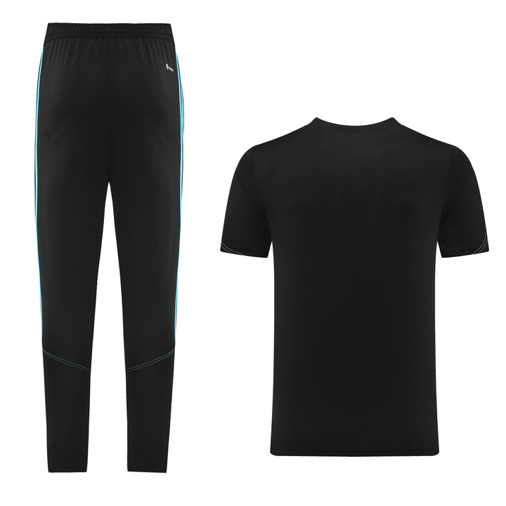 Adidas Training Pants Kit - Black/Blue