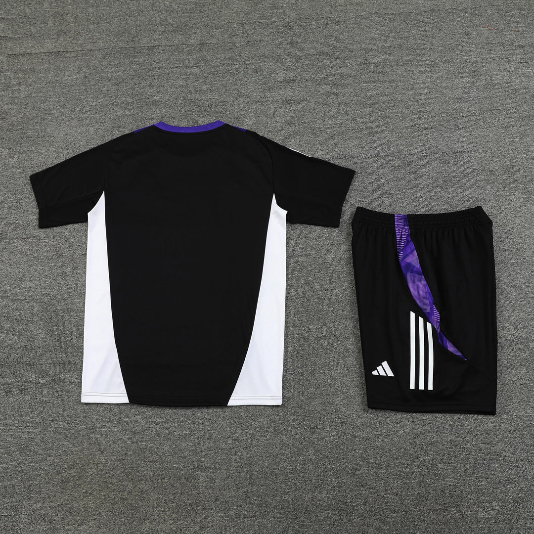Real Madrid 2024/25 Training Kit - Black/Purple