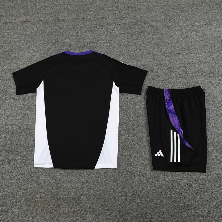 Real Madrid 2024/25 Training Kit - Black/Purple