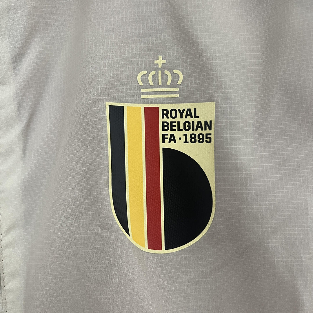 Belgium Reversible Windbreaker Jacket - Burgundy/Off-White