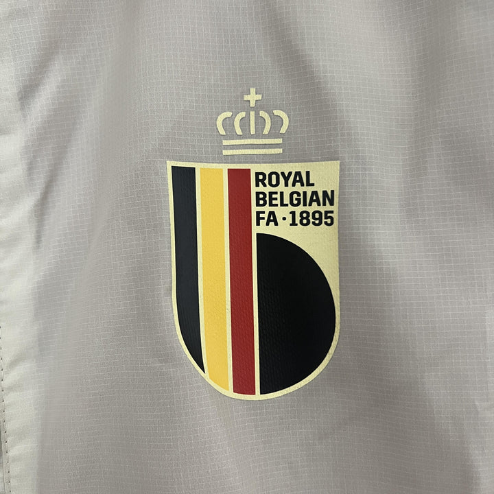 Belgium Reversible Windbreaker Jacket - Burgundy/Off-White