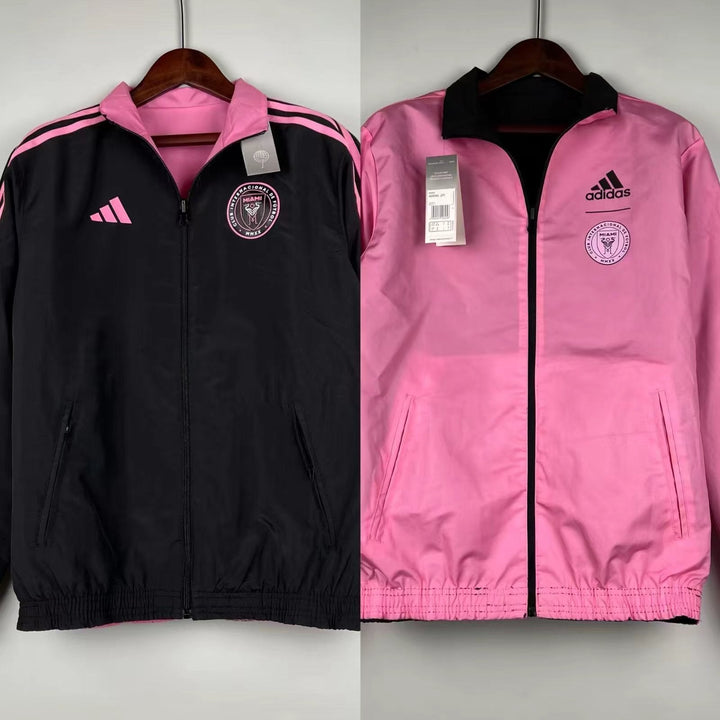 Inter Miami Reversible Windbreaker Jacket - Black/Pink II
