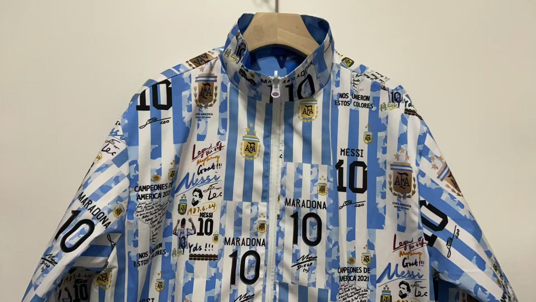 Argentina Reversible Windbreaker Jacket - Special Edition 2024