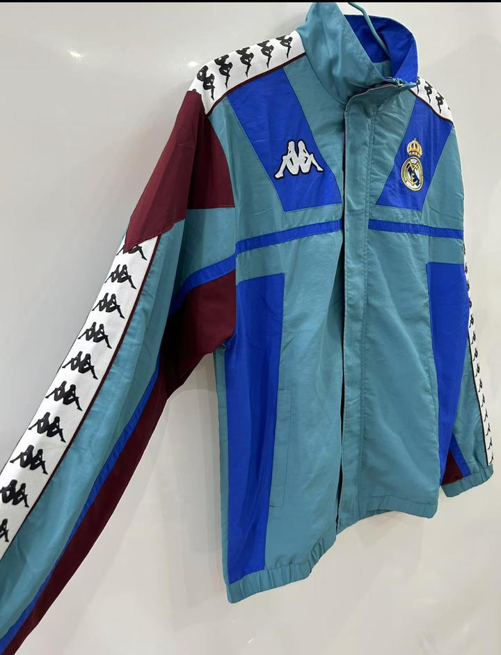 Real Madrid 1967 Windbreaker Jacket - Light Blue