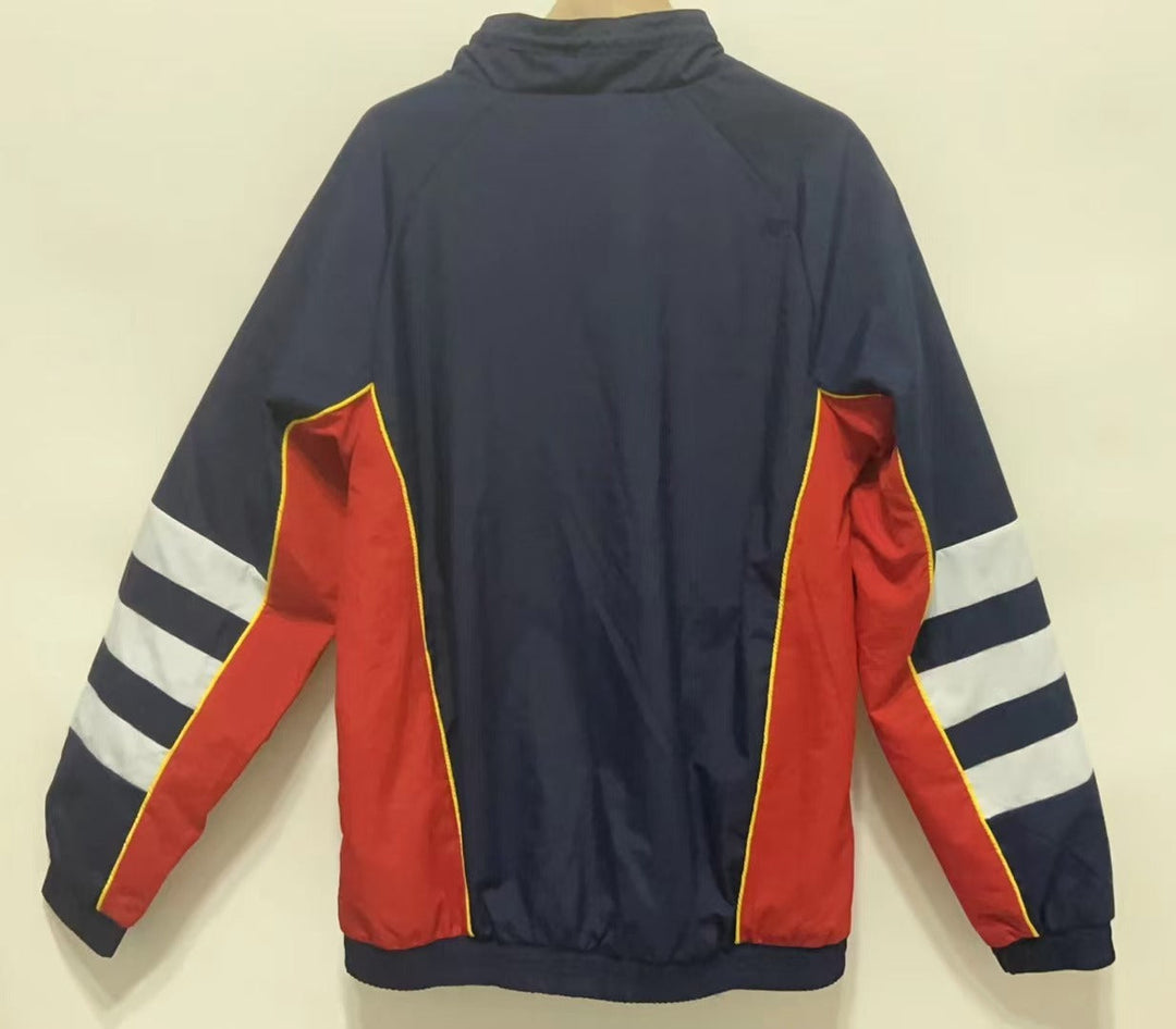Arsenal Windbreaker Jacket - Navy Blue/Red II
