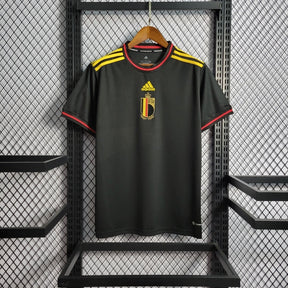 Belgium Away 22/23 Shirt - No. Adidas Men's Supporter - Black