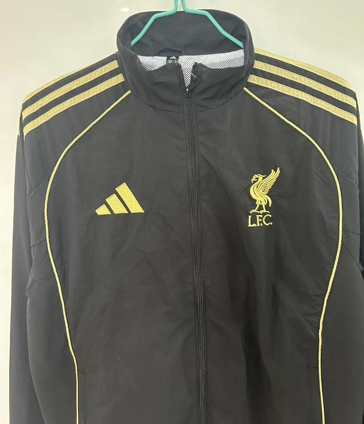 Liverpool Windbreaker Jacket - Black