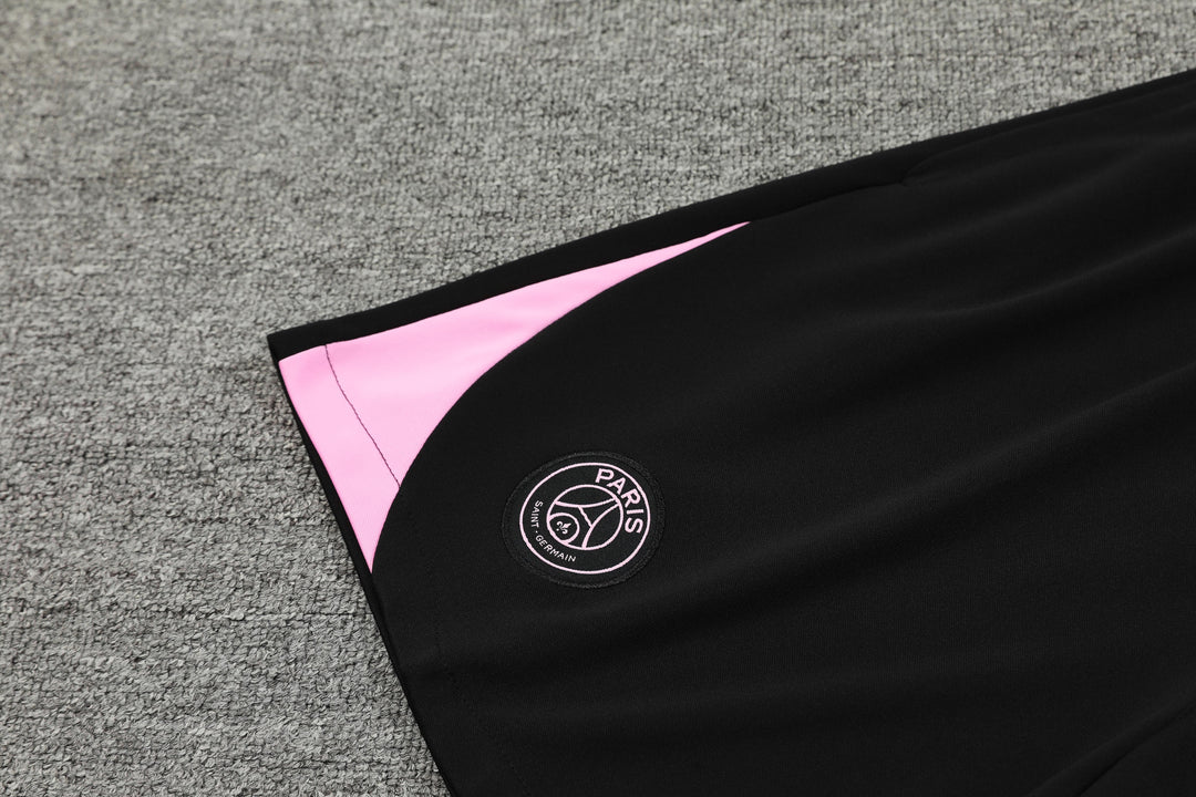 PSG 2024/25 Training Short - Black/Light Pink
