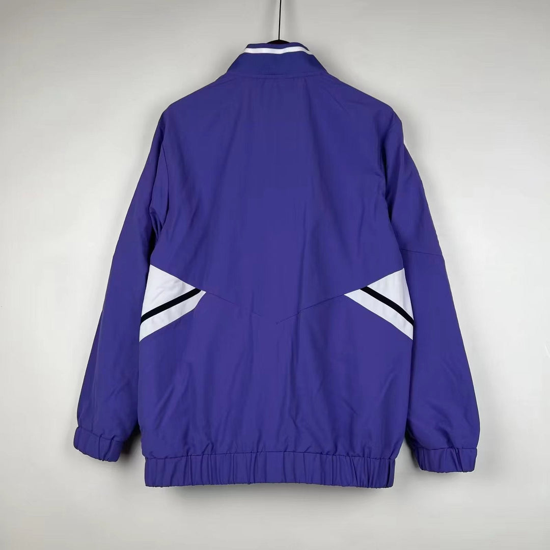 Real Madrid Windbreaker Jacket - Purple