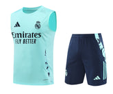 REAL MADRID TANK TOP SET 24/25 - AQUA