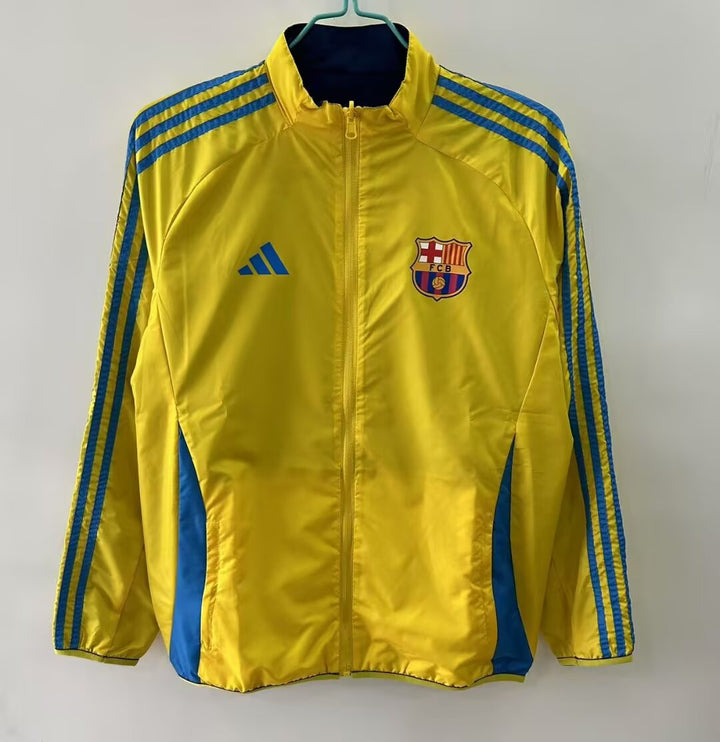 Barcelona Windbreaker Jacket - Yellow