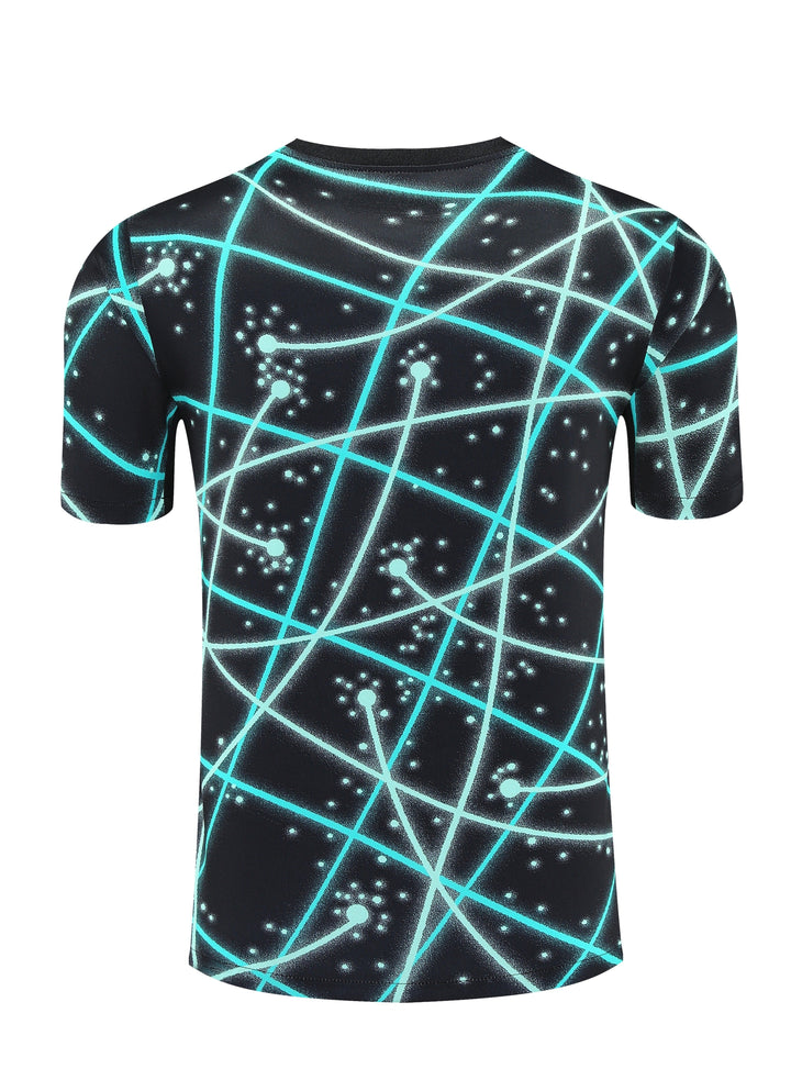 Inter Milan 2025/26 Training Shirt - Black/Turquoise