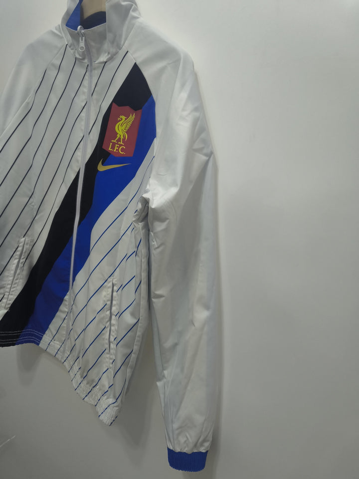Liverpool Reversible Windbreaker Jacket - Blue/White