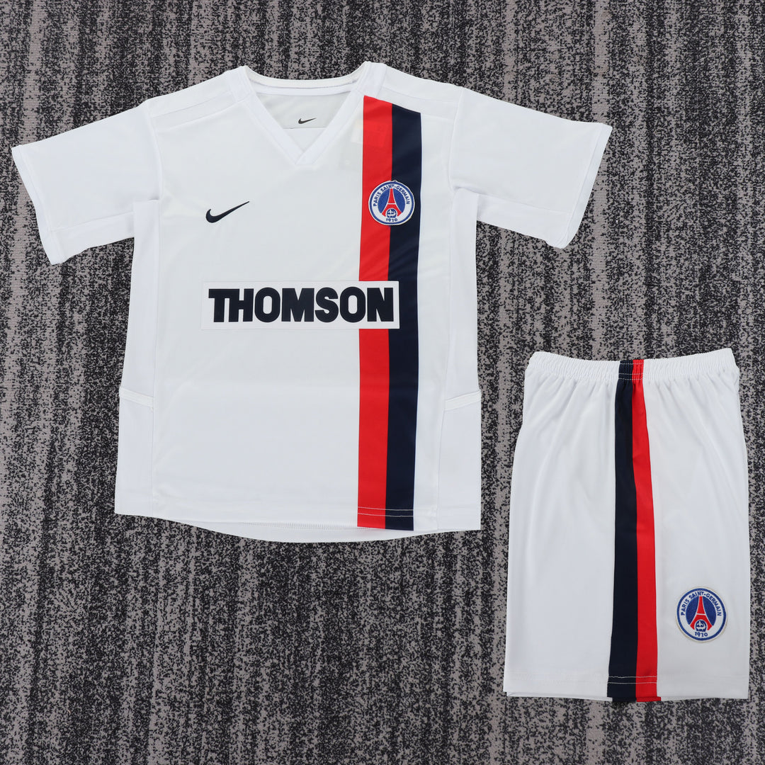 PSG 02/03 Children's Away Retro Set