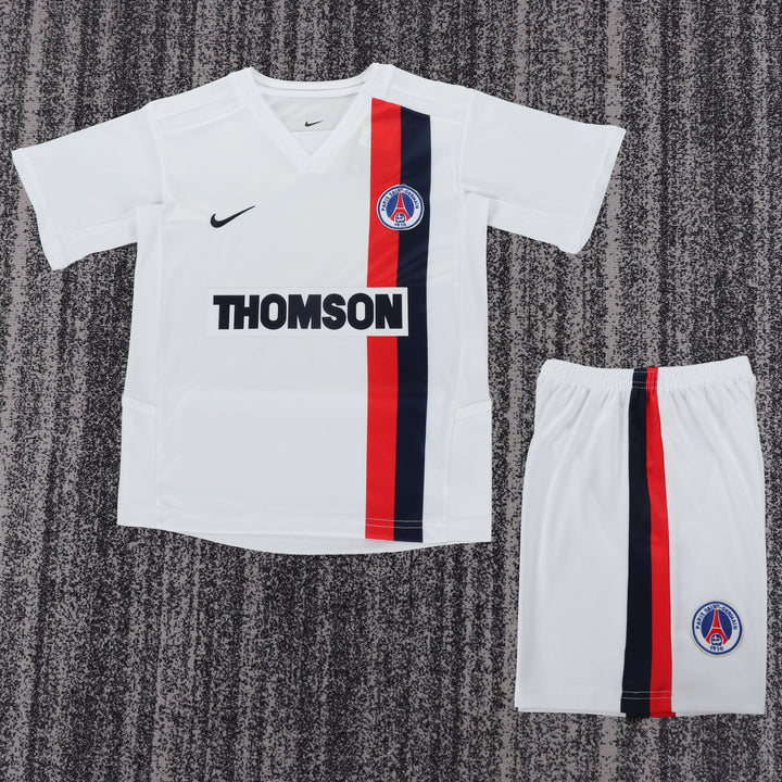 PSG 02/03 Children's Away Retro Set