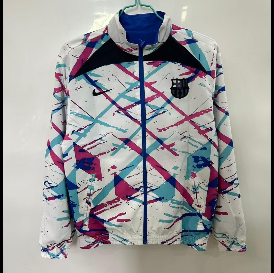 Barcelona Windbreaker Jacket - White