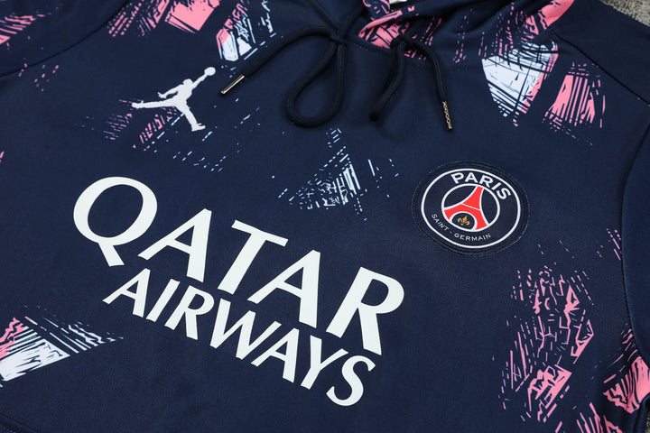 PSG 2024/25 Jacket Cap - Navy Blue/Pink