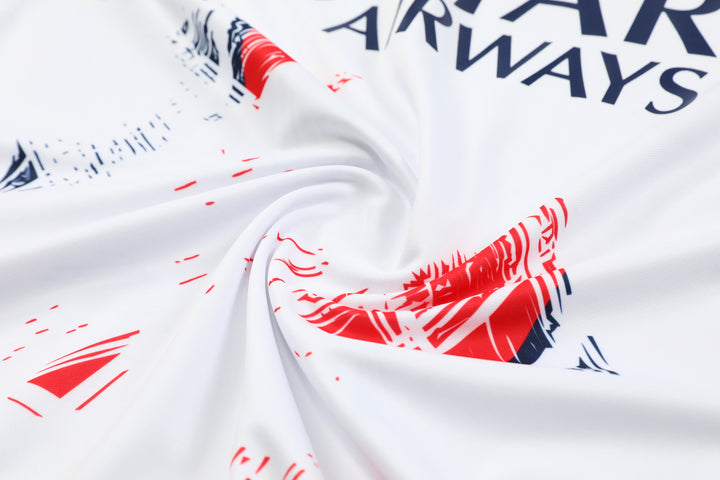 PSG 2024/25 Training Kit - White/Navy Blue
