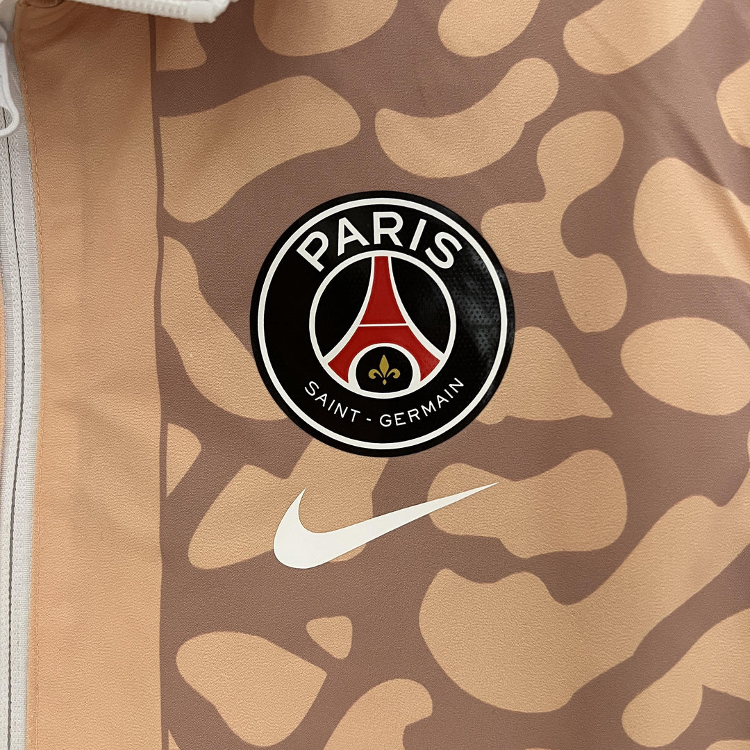PSG Reversible Windbreaker Jacket - Salmon/White