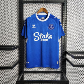 Everton Third Home 22/23 Shirt No. Hummel Fan Men's - Blue