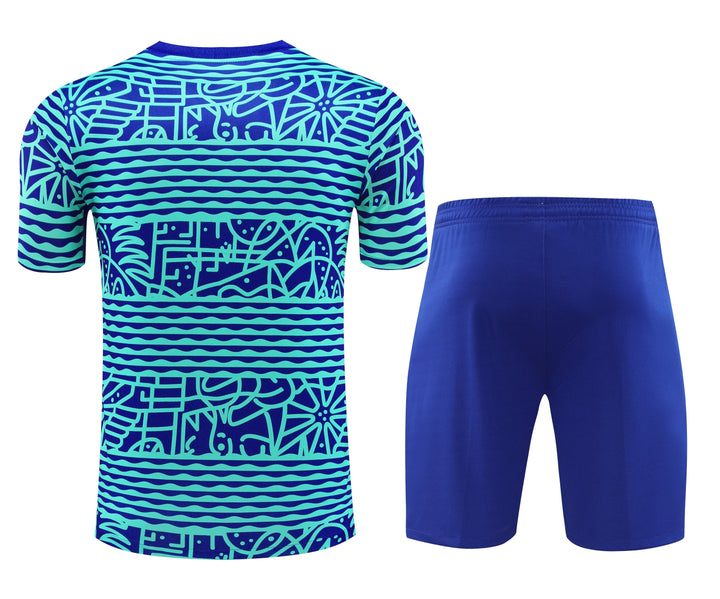 Brazil 2024/25 Training Kit - Blue/Turquoise II