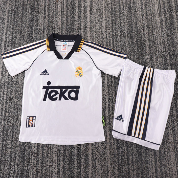 Real Madrid 98/99 Children's Home Retro Set