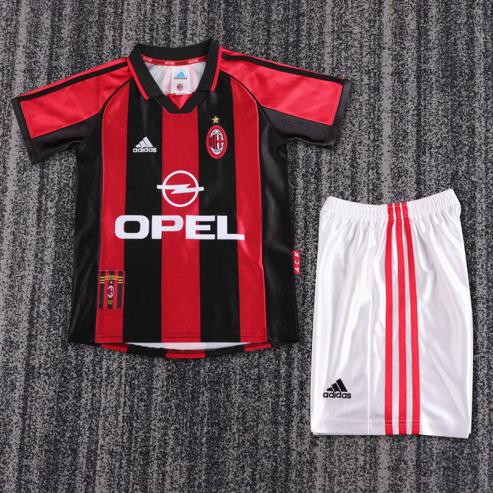 Milan 98/99 Children's Home Retro Set