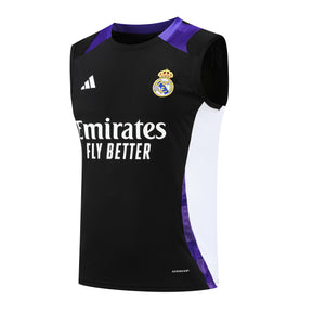 Real Madrid 2024/25 Tank Top - Black