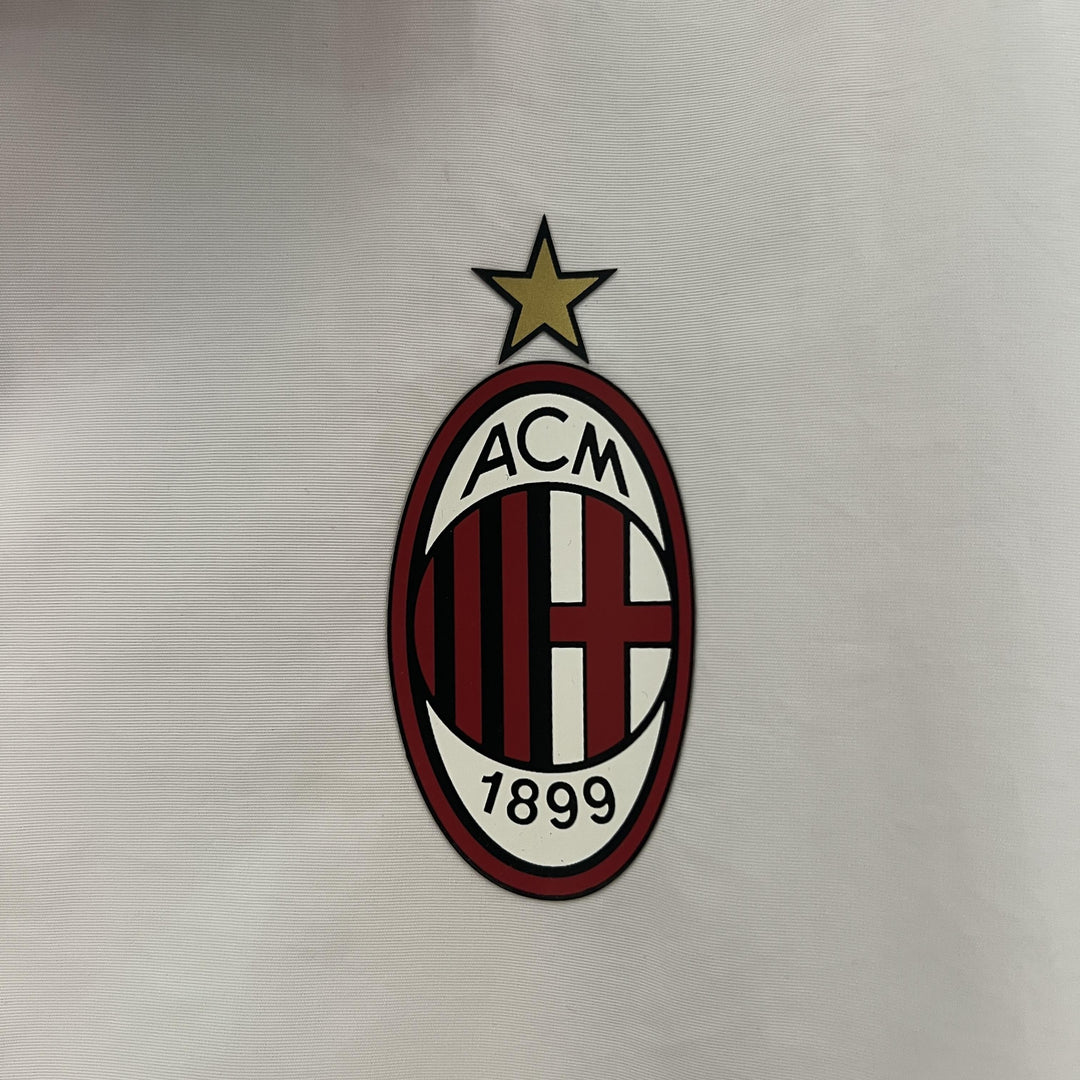 AC Milan Reversible Windbreaker Jacket - Red/White