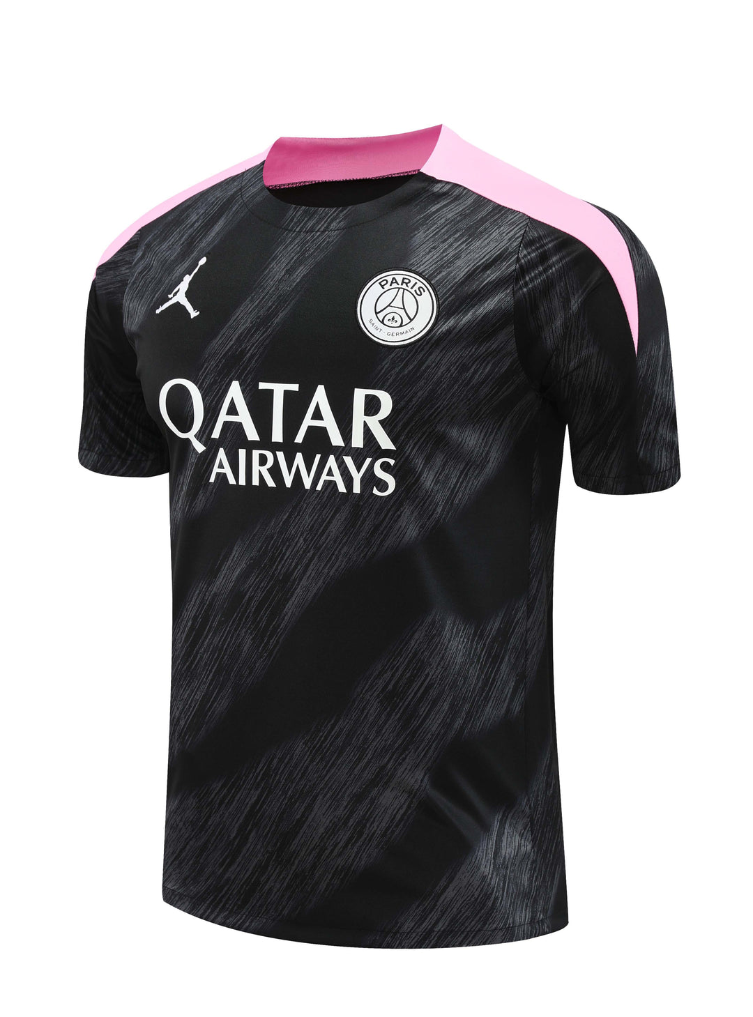 PSG 2024/25 Training Shirt - Black/Light Pink