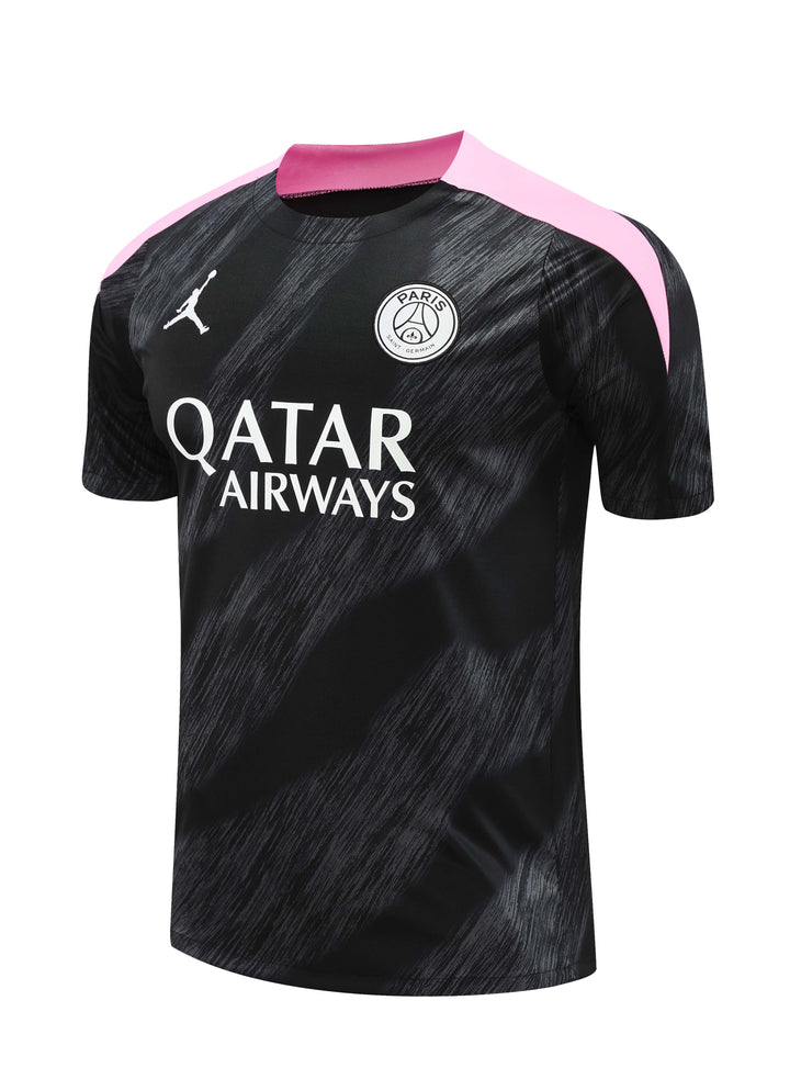 PSG 2024/25 Training Shirt - Black/Light Pink