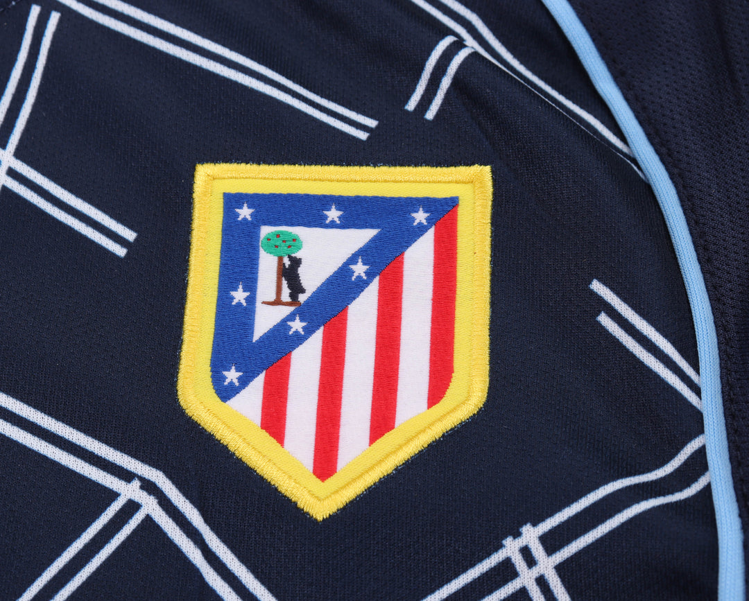 Atletico Madrid 04/05 Children's Away Retro Set - Long Sleeve