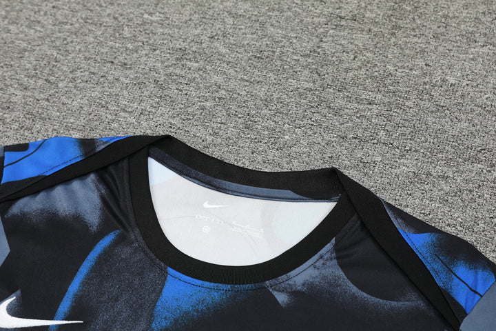 Inter Milan 2024/25 Training Kit - Black/Blue