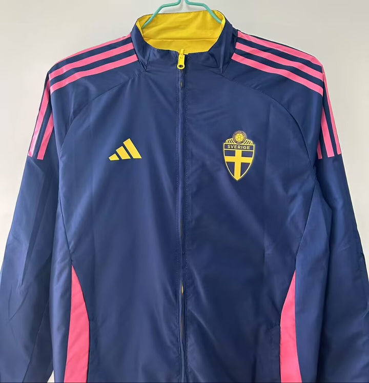 Sweden Windbreaker Jacket - Navy Blue