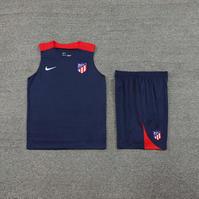 ATLETICO MADRID TANK TOP SET 24/25 - DARK BLUE