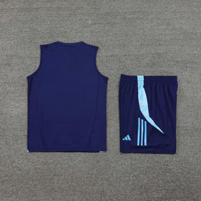 ARSENAL TANK TOP SET 2024/25 - DARK BLUE