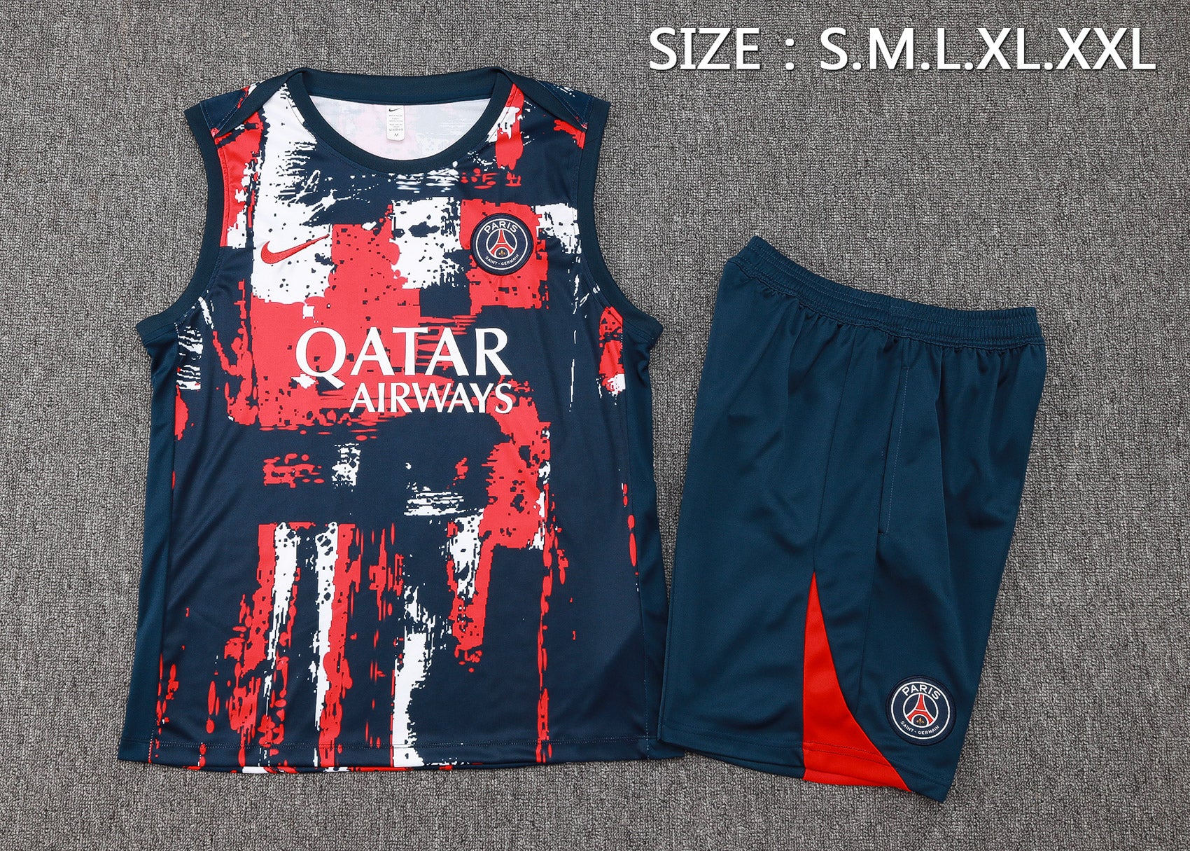 PSG TANK TOP SET 2024/25 - BLUE