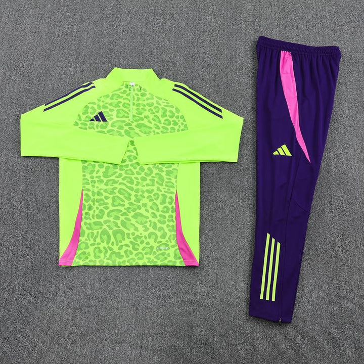 Adidas Training Set -  Neon Green/Purple