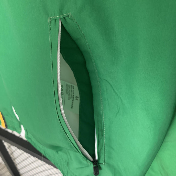 Jamaica Reversible Windbreaker Jacket - Green/Yellow