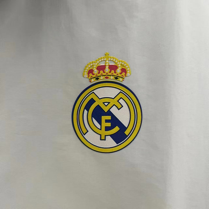 Real Madrid Reversible Windbreaker Jacket - White/Turquoise