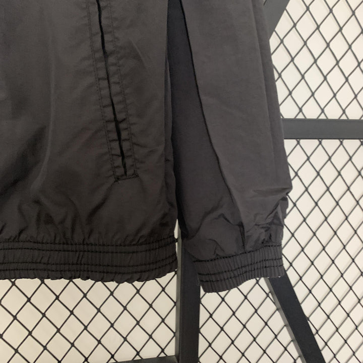 Real Madrid Reversible Windbreaker Jacket - Black