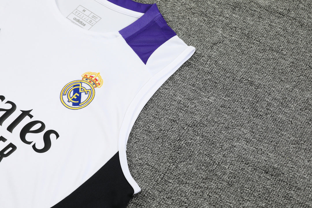 REAL MADRID TANK TOP SET 24/25 - WHITE II