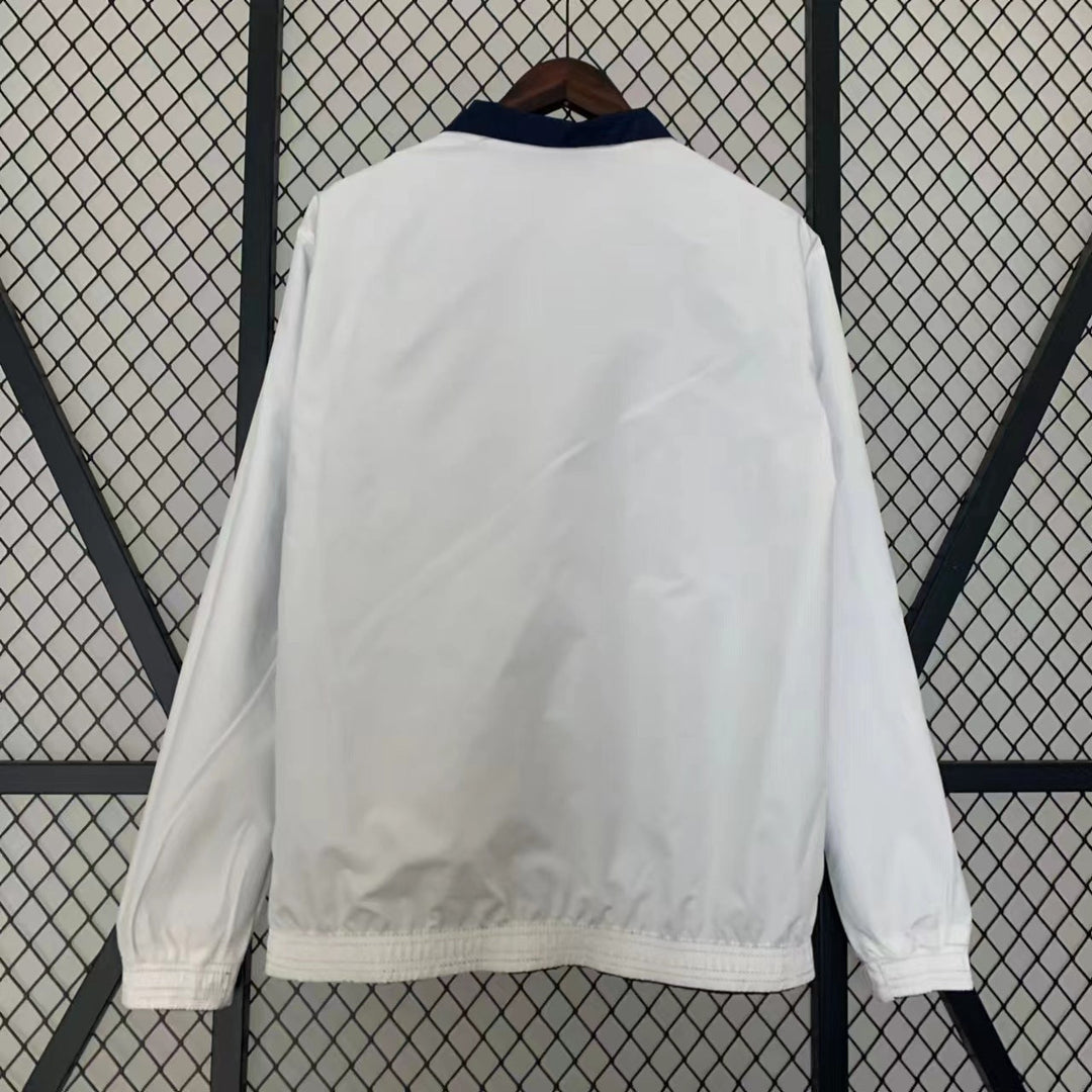 PSG Reversible Windbreaker Jacket - Navy Blue/White
