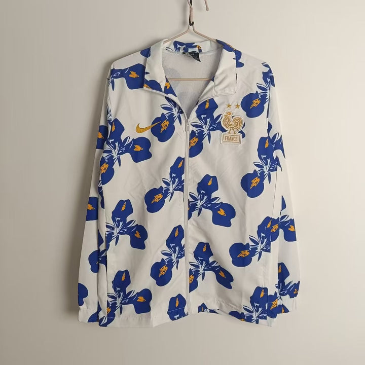 France Windbreaker Jacket - White