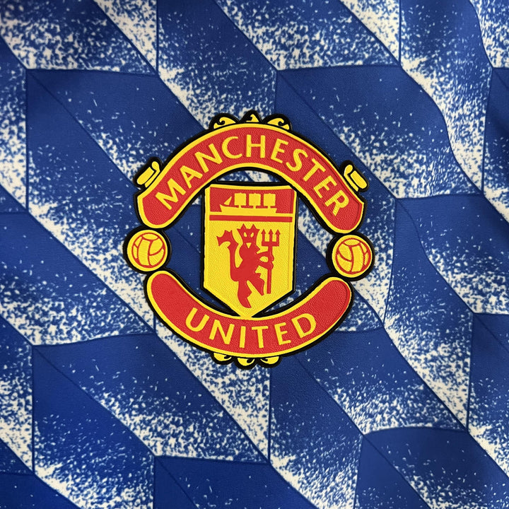 Manchester United Reversible Windbreaker Jacket - Blue/Orange