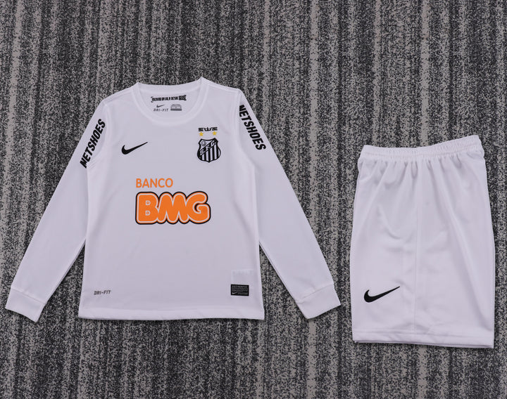 Santos 2013 Children's Home Retro Set - Long Sleeve
