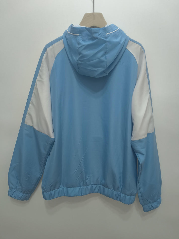 Manchester City Windbreaker Jacket - Light Blue