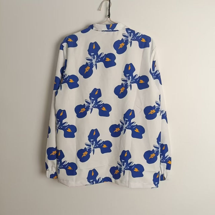 France Windbreaker Jacket - White